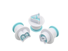 Pack 26 sacabocados letras en blister